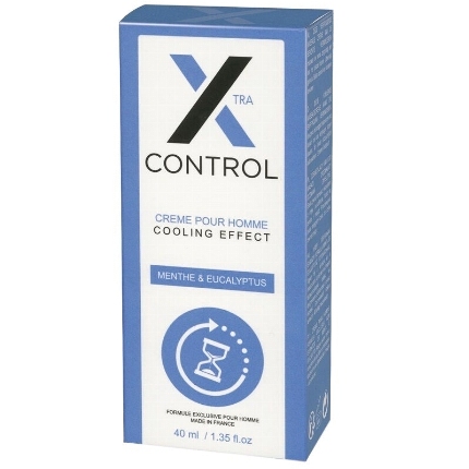 ruf - x control cold effect cream for men 40 ml