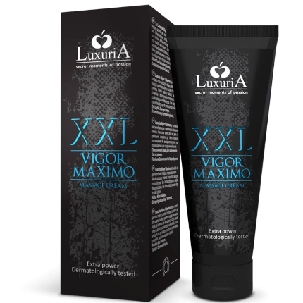 intimateline luxuria - xxl vigor maximo crema masaje voluminizadora 75 ml