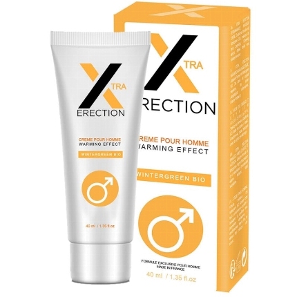 ruf - x erection crema ereccion efecto calor 40 ml