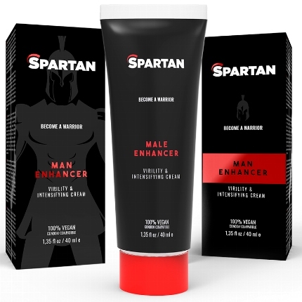 spartan - couple gel virility and insensifying 100% vegan cream