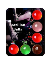 6x Bolas Brasileiras Secretplay Hot balls