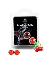 2x Bolas Brasileiras Secretplay Cereja