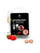secretplay - set 2 brazilian balls fresas con cava