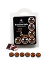 6x Bolas Brasileiras Secretplay Chocolate