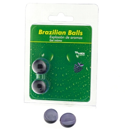 taloka - 2 brazilian balls berries intimate gel