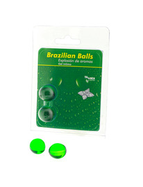 taloka - 2 brazilian balls mint intimate gel