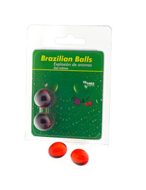 taloka - brazilian balls gel Íntimo fresa cereza 2 bolas