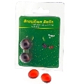 taloka - 2 brazilian balls strawberry cherry intimate gel