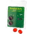 taloka - 2 brazilian balls strawberry chocolate intimate gel