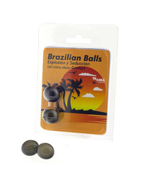 taloka - brazilian balls gel excitante efecto confort 2 bolas