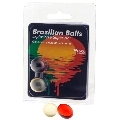 taloka - 2 brazilian balls super hot effect exciting gel