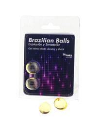 2x Bolas Brasileiras Taloka Efeito Vibração e Choque