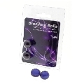 taloka - 2 brazilian balls electric vibrating effect exciting gel