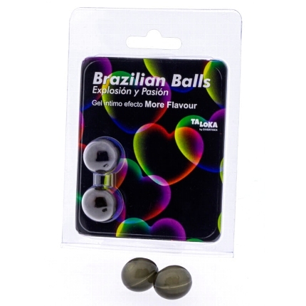 taloka - 2 brazilian balls more flavour effect exciting gel