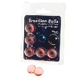 taloka - 5 brazilian balls vibrating effect exciting gel