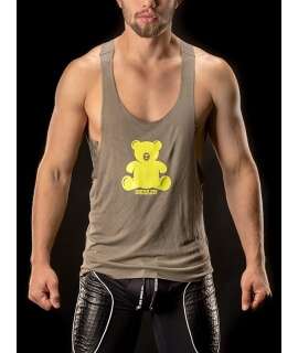 Manga Sisa Siguiente Tank Top, El Oso Del Ejército,129010