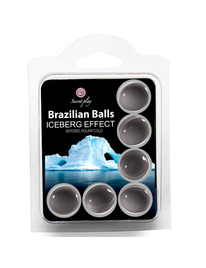 6x Bolas Brasileiras SecretPlay Efeito Iceberg
