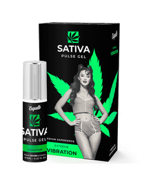 Vibrador Líquido Coquette Pulse Gel Sativa 6 ml
