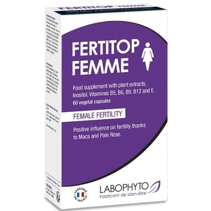 Estimulante Feminino Labophyto Fertitop Fertilidade Feminina 60 Cápsulas