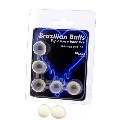 taloka - 5 brazilian balls cold vibration effect exciting gel