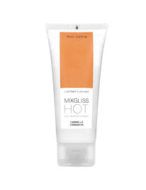 Lubrificante Água Mixgliss Canela Efeito Quente 70 ml
