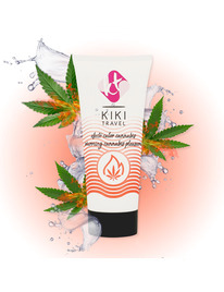 Lubrificante Água Kikí Travel Cannabis Efeito Quente 50 ml