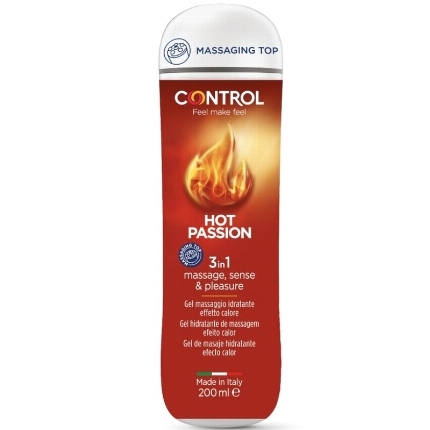 control - gel 3 en 1 hot passion 200 ml