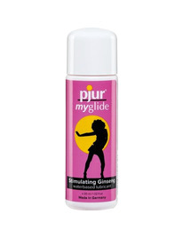 pjur - myglide lubricante estimulante efecto calor 30 ml