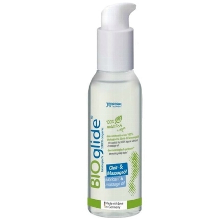 bioglide - lubricante aceite de masaje organico 125 ml