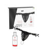 Intt releases - brazilian black panty with pearls and lubricant gel 50 ml