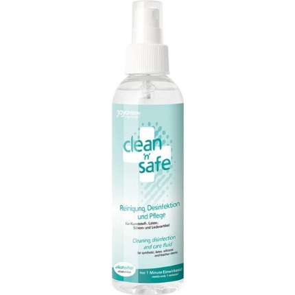 joydivision clean safe - limpiador de juguetes spray 100ml