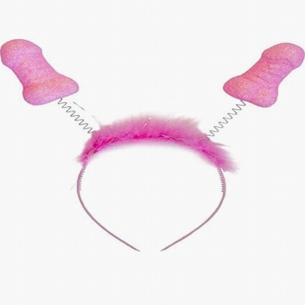 6x Bandolete Diablo Pénis Rosa