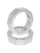 metal hard - penis and testicle nut ring 50 mm