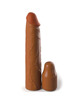 fantasy x- tensions - pipedreams sleeve 20,32 cm + 5,00 cm inch plug caramel