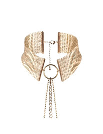 bijoux - dÉsir mÉtallique collar metlico dorado