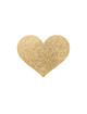 bijoux - indiscrets pezoneras flash corazÓn dorado