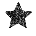 bijoux - indiscrets pezoneras flash estrella negro