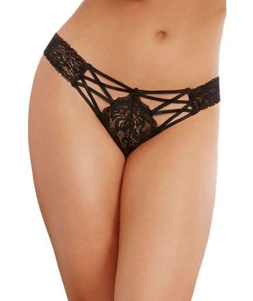 Briefs Lace Cross on the Sides 176069