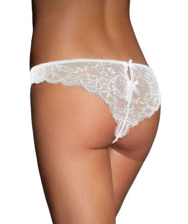 Underwear Lace Ties Behind Black or White 176067