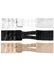 bye-bra - flexible contour extenders 2 hooks 3 units