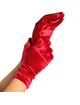 leg avenue - satin gloves red