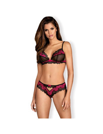 obsessive - tulia set dos piezas l/xl