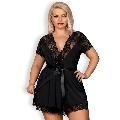 obsessive - 810-pei-1 peignoir xxl