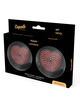 Tapa Mamilos Coquette Preto & Vermelho