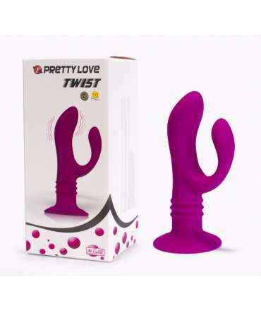 Vibrador Pretty Love Twist 13,5 cm,212015