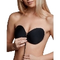 bye-bra - sujetador adhesivo entrelazado negro copa a