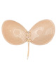 bye-bra - bra adhesive interlaced black cup a