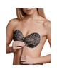 Soutien Bye-bra Adesivo Bordado Preto Copa A