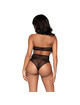 Conjunto Leg Avenue Halter Preto
