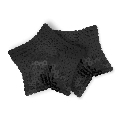 ohmama fetish - black sequined star nipples covers